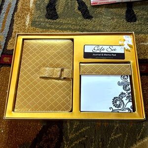 Beautiful Gold Journal‎ and Memo Pad